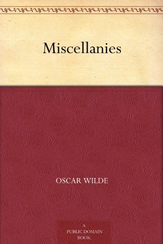Miscellanies (English Edition)