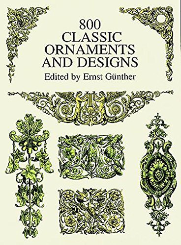 800 Classic Ornaments and Designs (Dover Pictorial Archive) (English Edition)