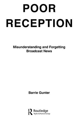 Poor Reception: Misunderstanding and Forgetting Broadcast News (Routledge Communication Series) (English Edition)