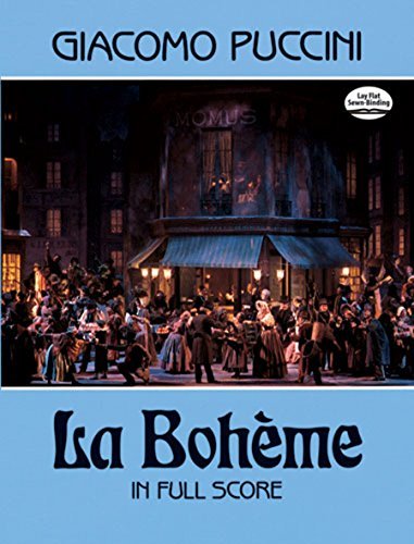 La Bohème in Full Score (Dover Music Scores) (Italian Edition)