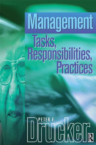 Management: Tasks, Responsibilities, Practices (Drucker) (English Edition)