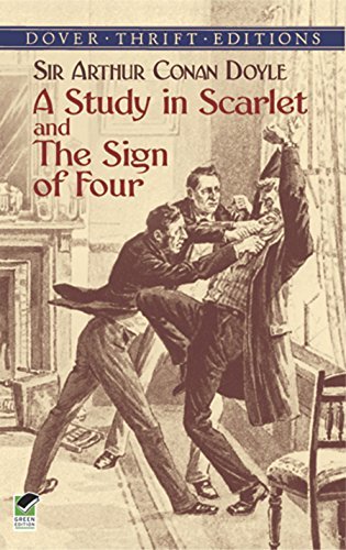 A Study in Scarlet and The Sign of Four (Dover Thrift Editions) (English Edition)