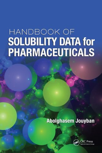 Handbook of Solubility Data for Pharmaceuticals (English Edition)
