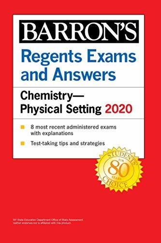 Regents Exams and Answers: Chemistry--Physical Setting 2020 (Barron's Regents NY) (English Edition)