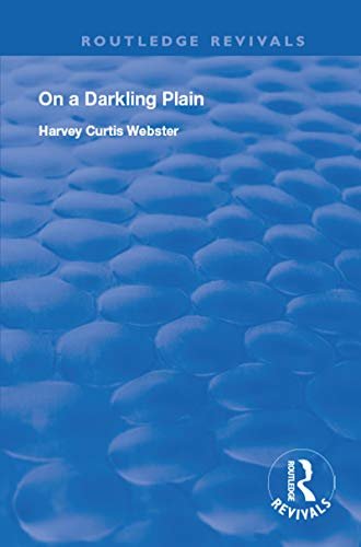 On a Darkling Plain (Routledge Revivals) (English Edition)