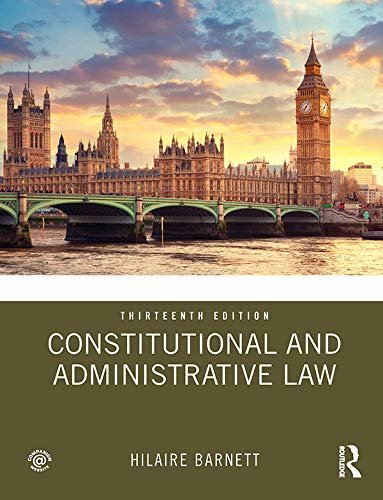 Constitutional and Administrative Law (English Edition)