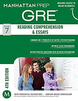 GRE Reading Comprehension & Essays (Manhattan Prep GRE Strategy Guides Book 7) (English Edition)