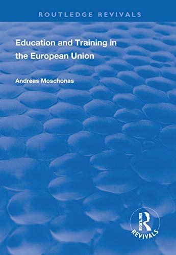 Education and Training in the European Union (Routledge Revivals) (English Edition)