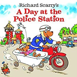 Richard Scarry's A Day at the Police Station (Look-Look) (English Edition)