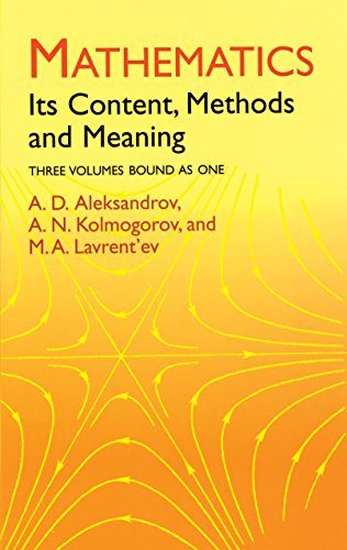 Mathematics: Its Content, Methods and Meaning (Dover Books on Mathematics) (English Edition)