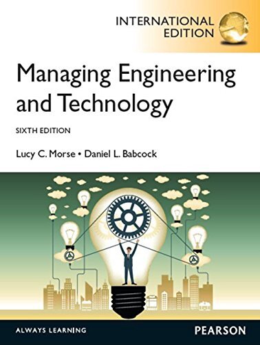 eBook Instant Access - for Managing Engineering and Technology, International Edition (English Edition)