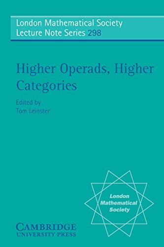 Higher Operads, Higher Categories (London Mathematical Society Lecture Note Series Book 298) (English Edition)