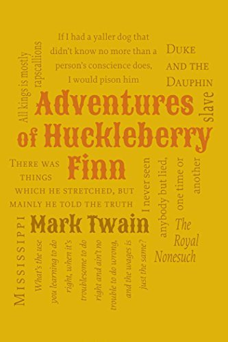 Adventures of Huckleberry Finn (Word Cloud Classics) (English Edition)