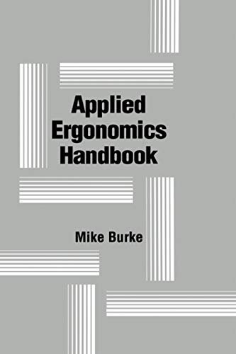 Applied Ergonomics Handbook (English Edition)