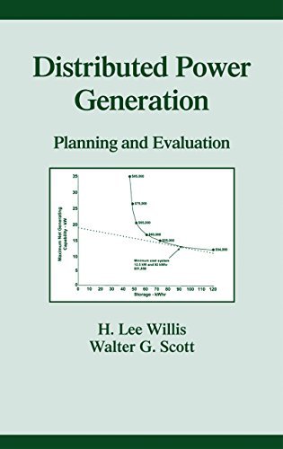 Distributed Power Generation: Planning and Evaluation (Power Engineering (Willis) Book 10) (English Edition)