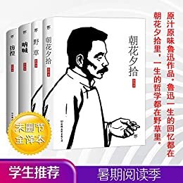 鲁迅经典全集：朝花夕拾+野草+呐喊+彷徨（套装共4册）