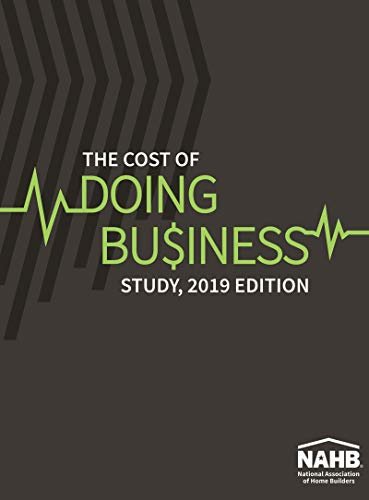 Cost of Doing Business Study, 2019 Edition (English Edition)