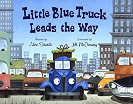 Little Blue Truck Leads the Way (English Edition)
