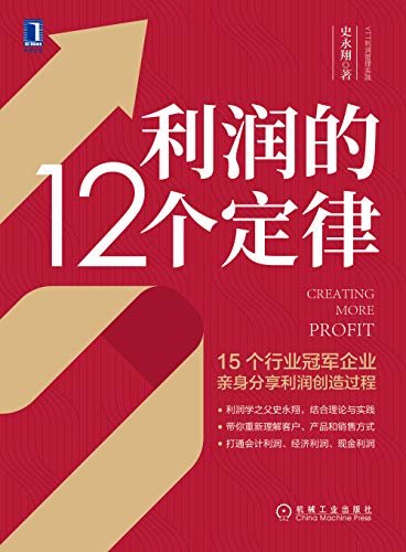 利润的12个定律（15个行业冠军企业案例，著名企业家史永翔，带你重新理解客户、产品和销售方式，打通会计、经济、现金利润） (YTT利润管理实践)