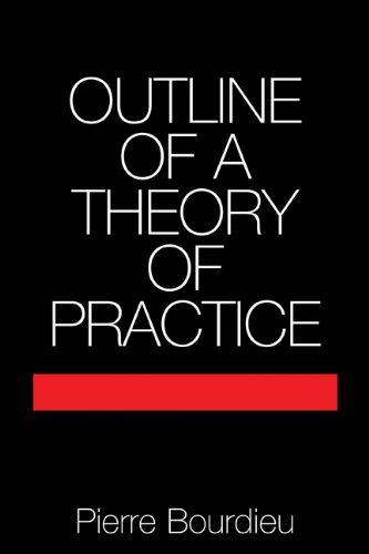 Outline of a Theory of Practice (Cambridge Studies in Social and Cultural Anthropology Book 16) (English Edition)