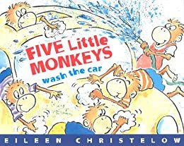 Five Little Monkeys Wash the Car (A Five Little Monkeys Story) (English Edition)