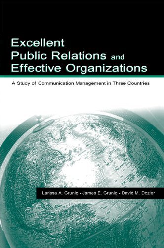 Excellent Public Relations and Effective Organizations: A Study of Communication Management in Three Countries (Routledge Communication Series) (English Edition)