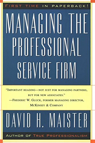 Managing The Professional Service Firm (English Edition)