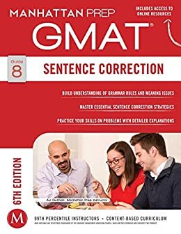 GMAT Sentence Correction (Manhattan Prep GMAT Strategy Guides Book 8) (English Edition)