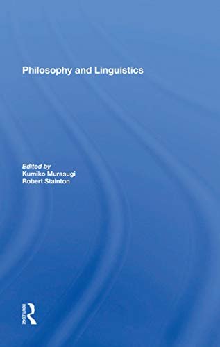 Philosophy And Linguistics (English Edition)