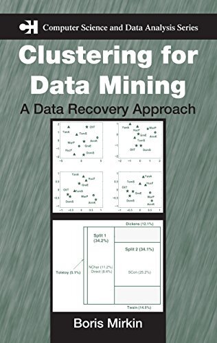 Clustering for Data Mining: A Data Recovery Approach (Chapman & Hall/CRC Computer Science & Data Analysis Book 3) (English Edition)