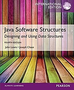 eBook Instant Access - for Java Software Structures, International Edition (English Edition)