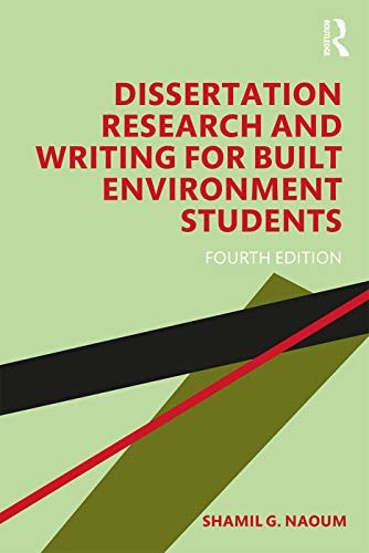 Dissertation Research and Writing for Built Environment Students (English Edition)