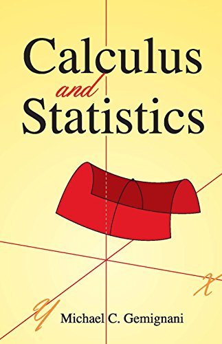 Calculus and Statistics (Dover Books on Mathematics) (English Edition)