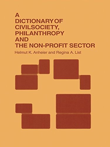 A Dictionary of Civil Society, Philanthropy and the Third Sector (English Edition)