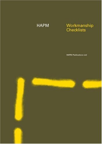HAPM Workmanship Checklists (English Edition)