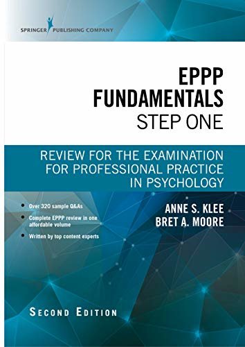 EPPP Fundamentals, Step One, Second Edition: Review for the Examination for Professional Practice in Psychology (English Edition)