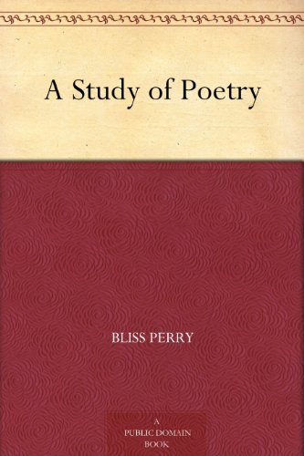 A Study of Poetry (免费公版书) (English Edition)