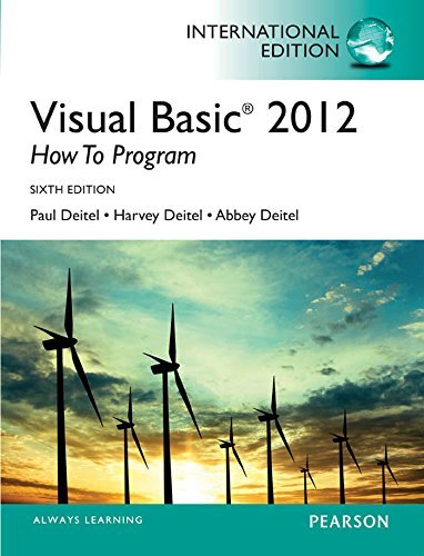 eBook Instant Access - for Visual Basic 2012 How to Program, International Edition (English Edition)